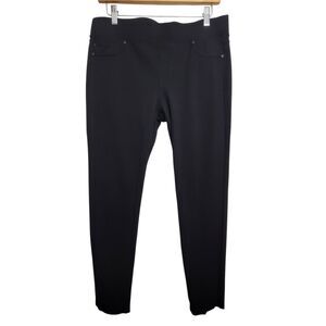 Liverpool Black Pull On Pants Size 10